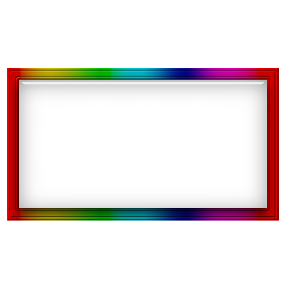 Rectangle Neon Frame Png (black, maroon)