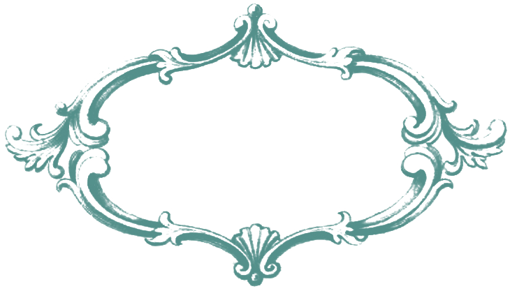 Rectangle Teal Frame Png Pic (lavender, silver, white)