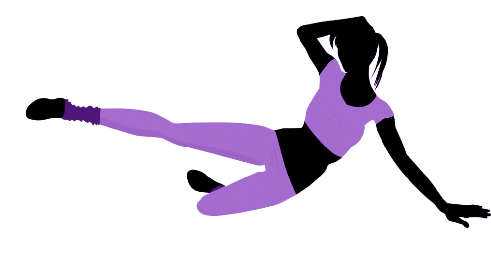 Vector Aerobics Png Photos (black, plum)