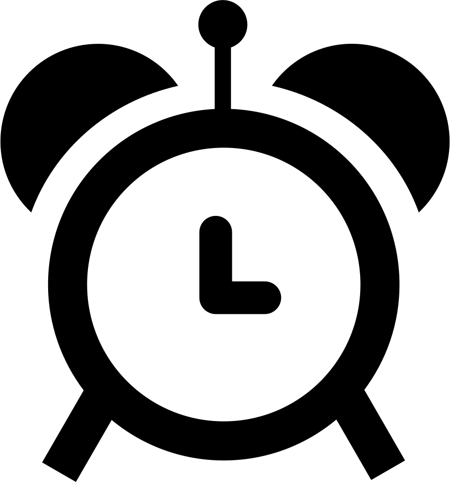 Vector Alarm Png Pic (black, white, lavender, indigo)