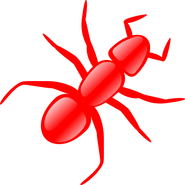 Vector Ant Png Hd (red, white, pink)