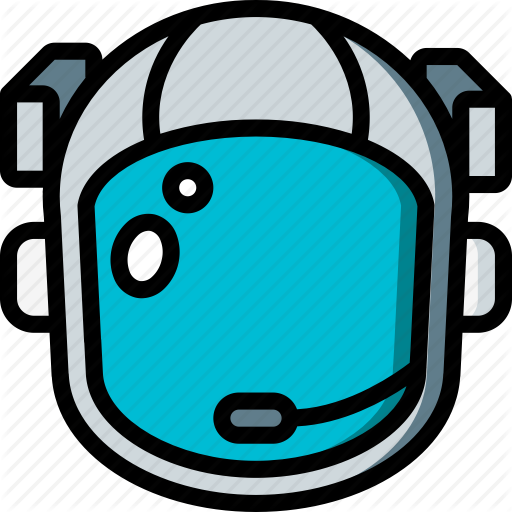 Vector Astronaut Helmet Png Free Download (greenish blue, black, silver)