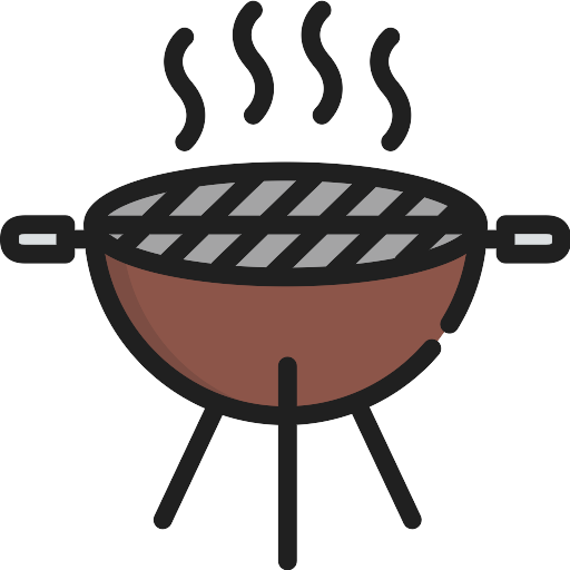 Vector Bbq Png Pic (black, gray)