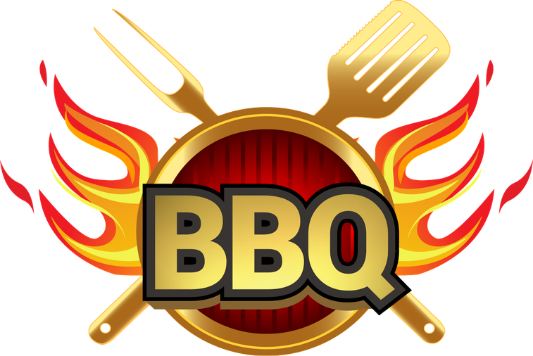 Vector Bbq Png Transparent Image (black, maroon, chocolate, pink)