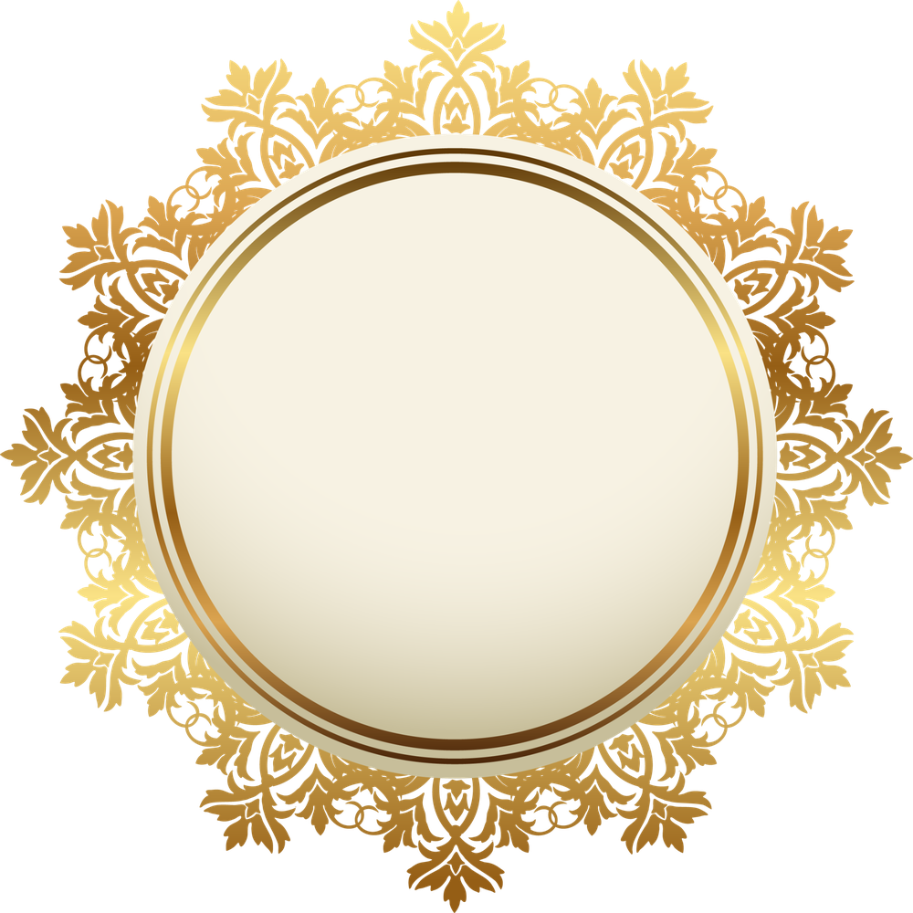 Vector Badge Transparent Png (black, beige)