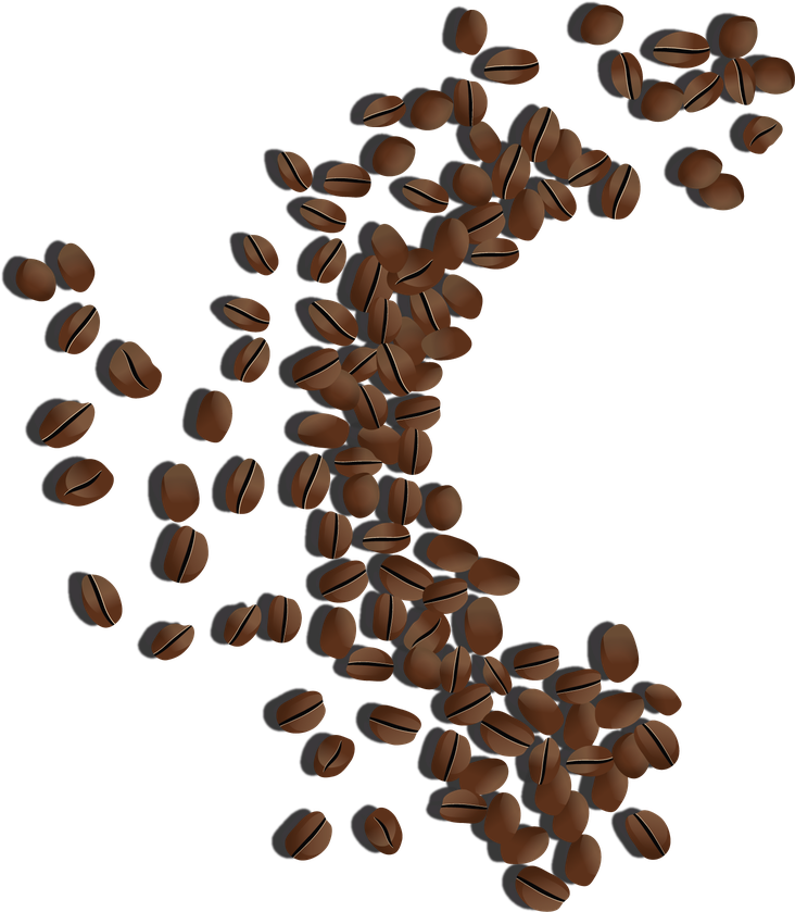 Vector Beans Transparent Png (black)