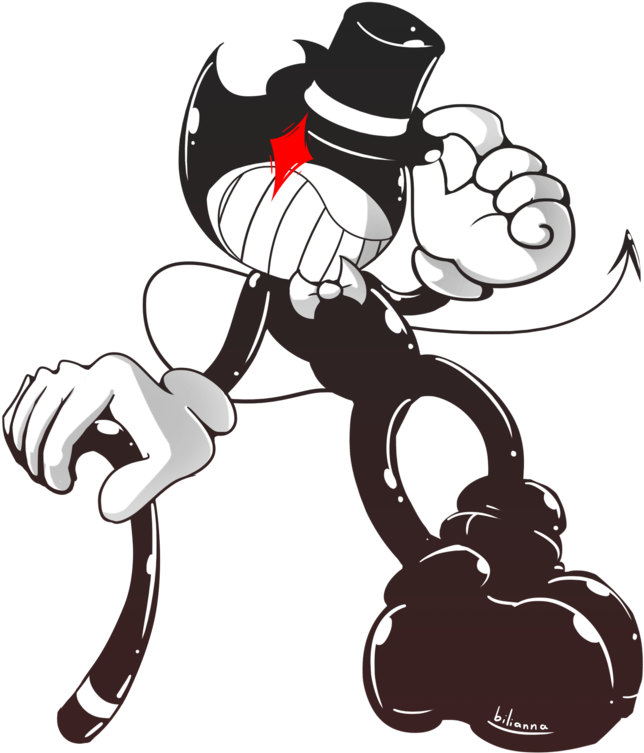 Vector Bendy Png Clipart (black, white)