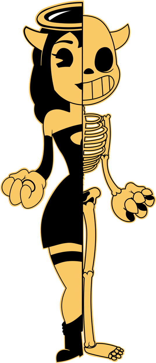 Vector Bendy Png Transparent Image (black, salmon)