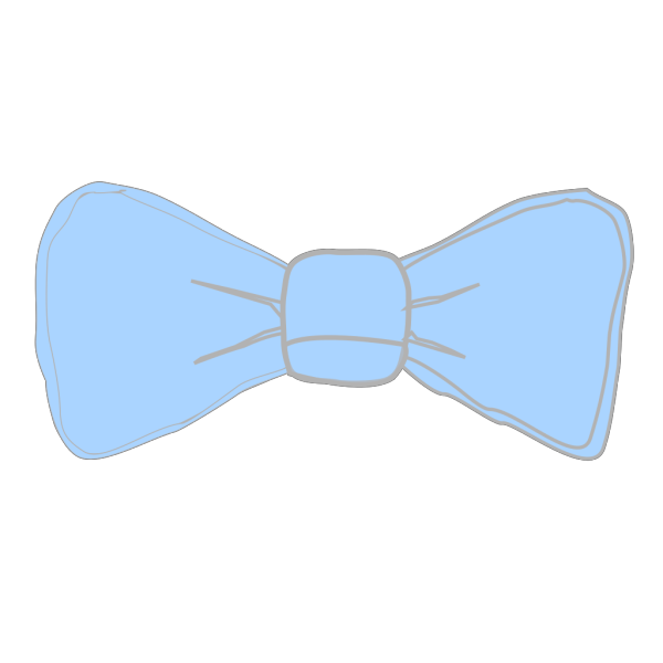 Vector Bow Tie Transparent Png (black, silver, lavender)