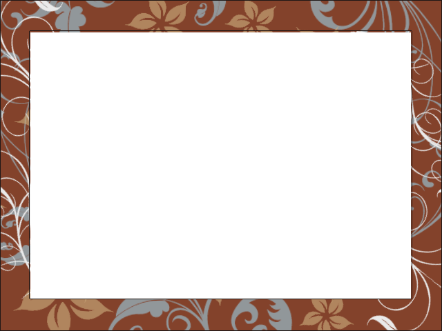 Vector Brown Frame Png Image (black, maroon, olive)