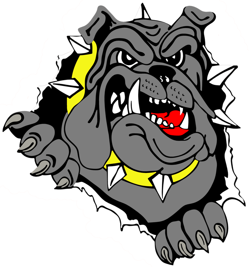 Vector Bulldog Png File (black, gray, white)