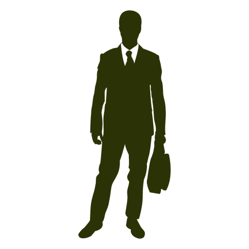 Vector Business Man Standing Png File (gray, black)