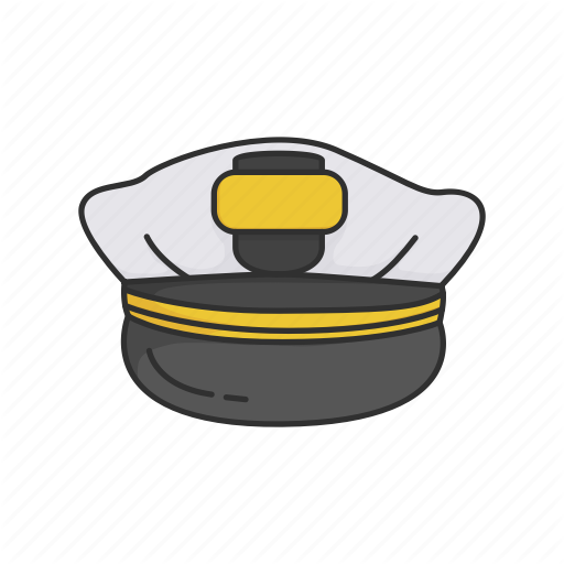 Vector Captain Navy Cap Png Clipart (black, gray, lavender, indigo)