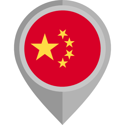 Vector China Flag Png Clipart (red, white, gray, silver)