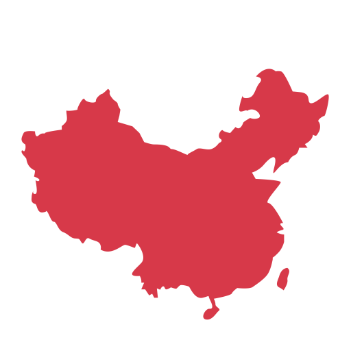 Vector China Map Png Transparent Image (black, chocolate)