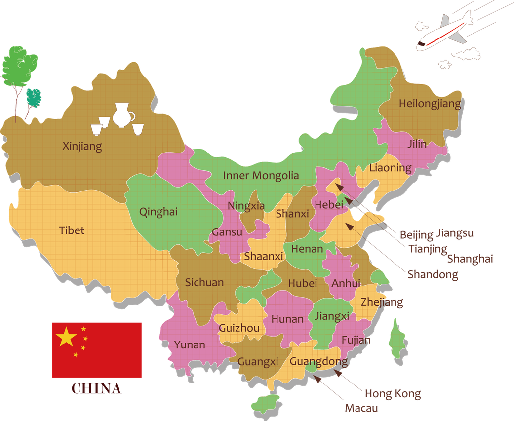 Vector China Map Transparent Png (chocolate, gray, red, black, salmon)