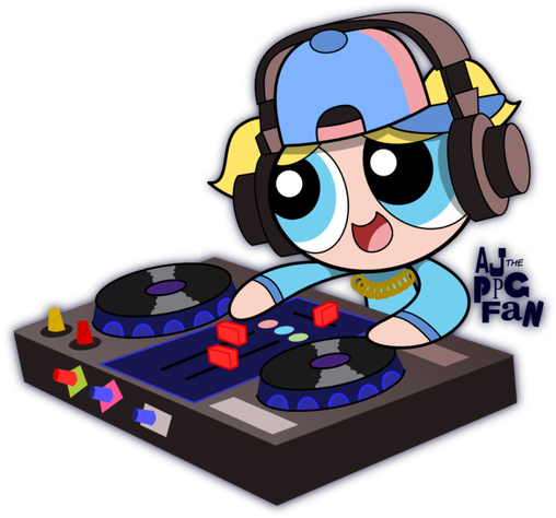 Vector Dj Girl Png Pic (silver, black)