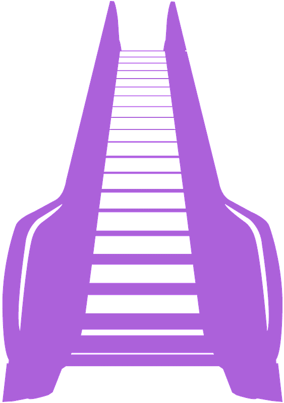 Vector Escalator Png Transparent Picture (violet, gray)