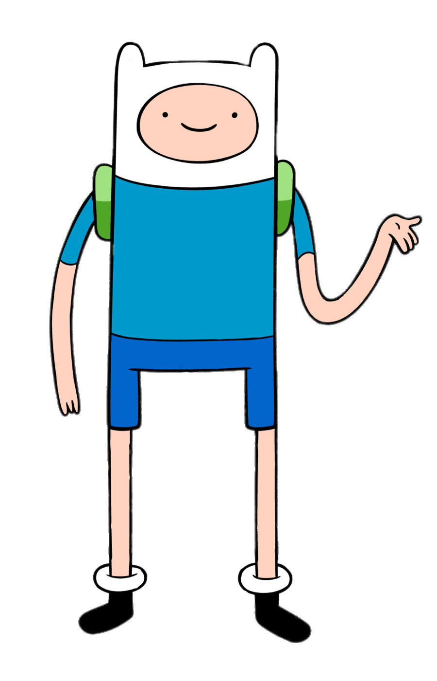 Vector Finn The Human Transparent Png (gray, black, white, pink, teal)