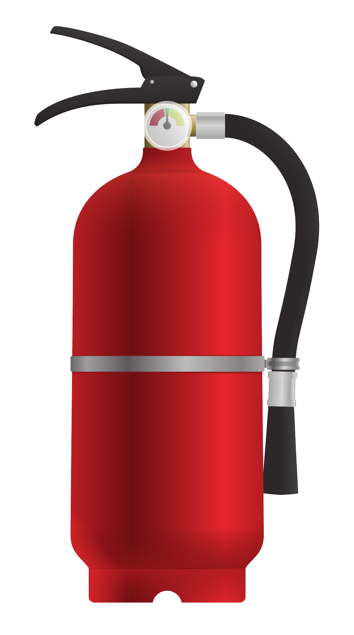 Vector Fire Extinguisher Png Hd (white, maroon)