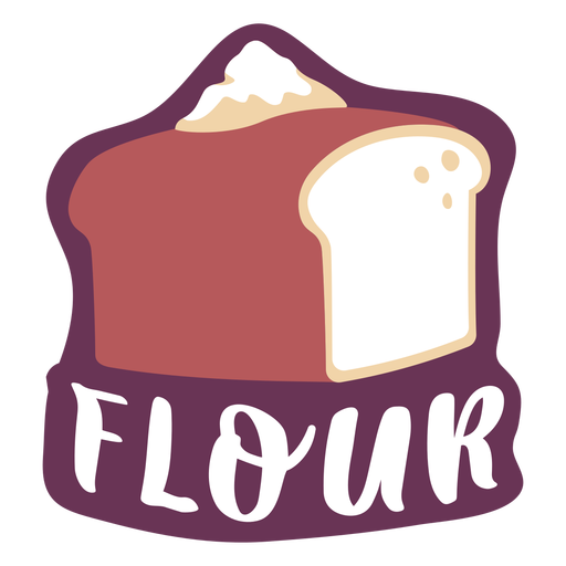 Vector Flour Png Clipart (black, chocolate, white, indigo, purple)