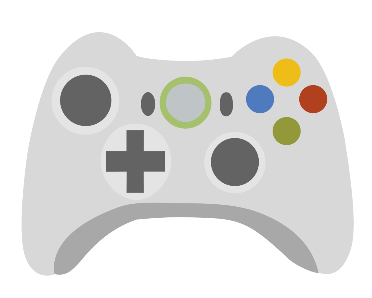 Vector Gamepad Png Clipart (silver, lavender, gray, black)