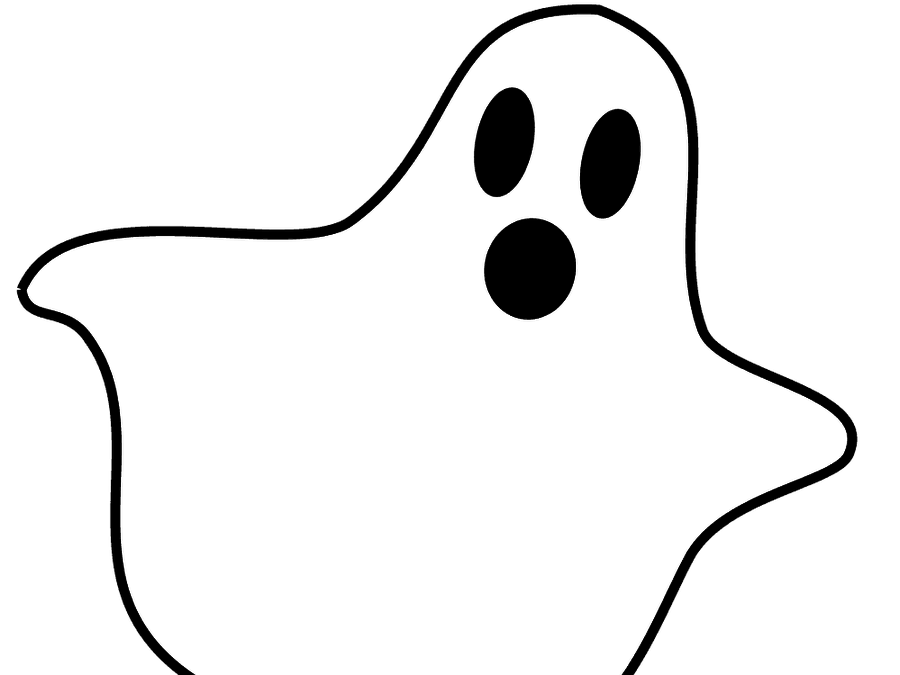 Vector Ghost Png Hd (white, gray, black)