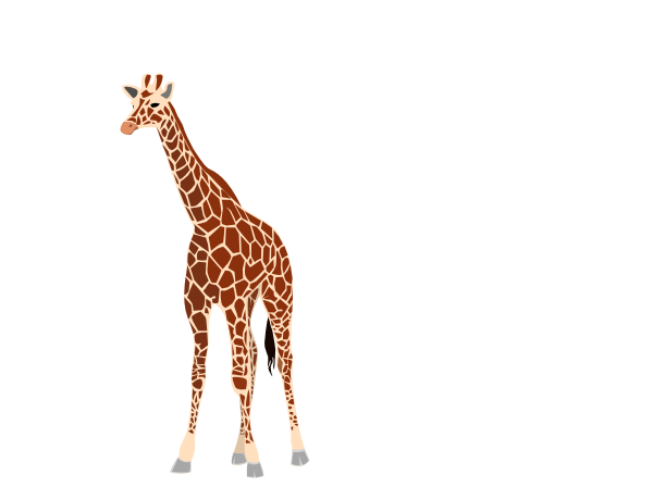 Vector Giraffe Png Transparent Image 1 (chocolate, black)