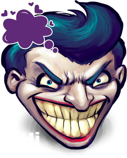 Vector Joker Png Photos (black, indigo, white)