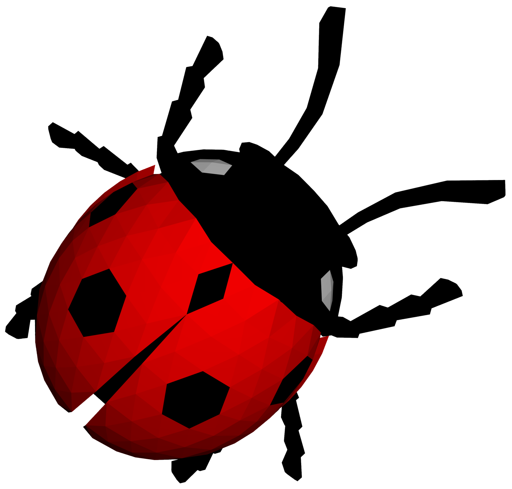 Vector Ladybug Insect Png Photos (red, black)