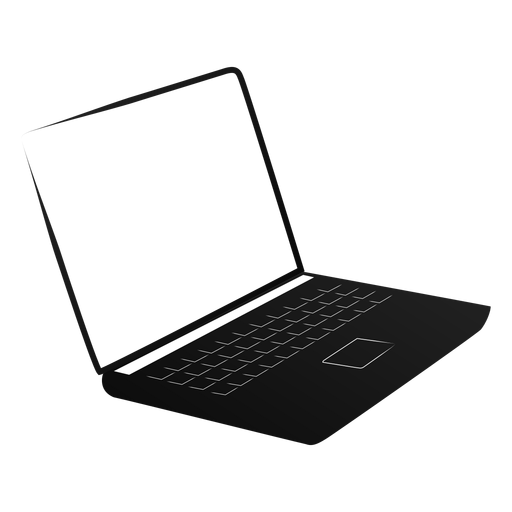 Vector Laptop Notebook Png Photos (black)