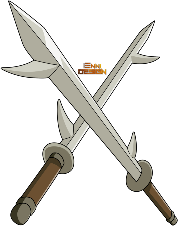 Vector Ninja Katana Png File (olive, black, gray, silver)