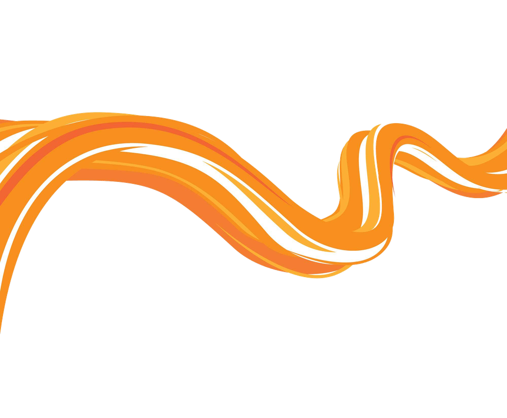 Vector Orange Wave Png Transparent (chocolate, black, white, orange)