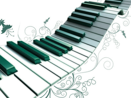 Vector Piano Png Image (black)