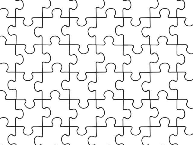 Vector Puzzle Png Photos (black)