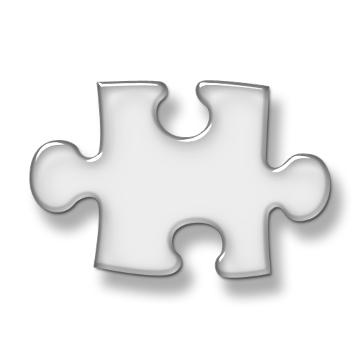 Vector Puzzle Png Pic (black, lavender, white)