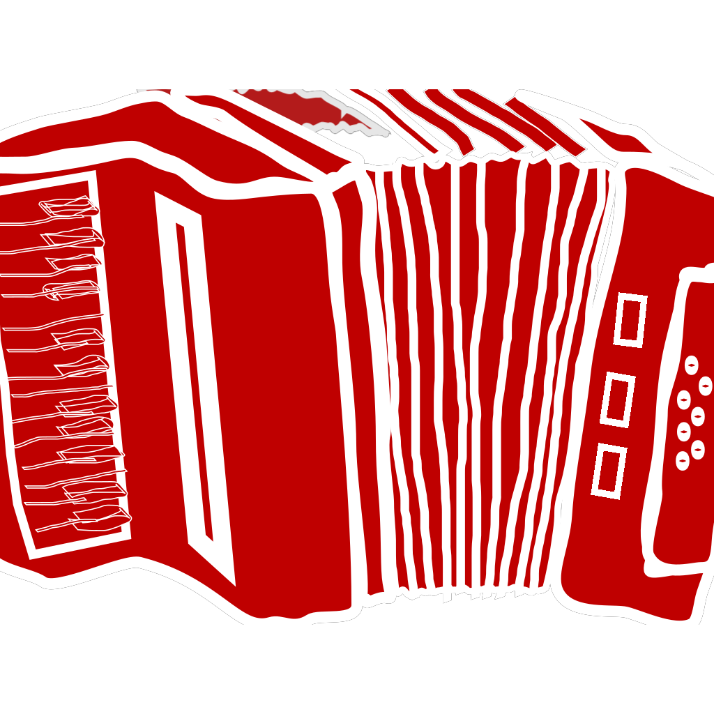 Vector Red Accordion Png Clipart (white, red, black, maroon, salmon)