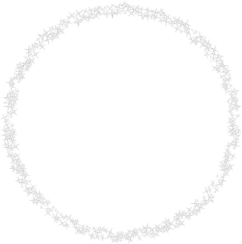 Vector Round Frame Png Pic (black)