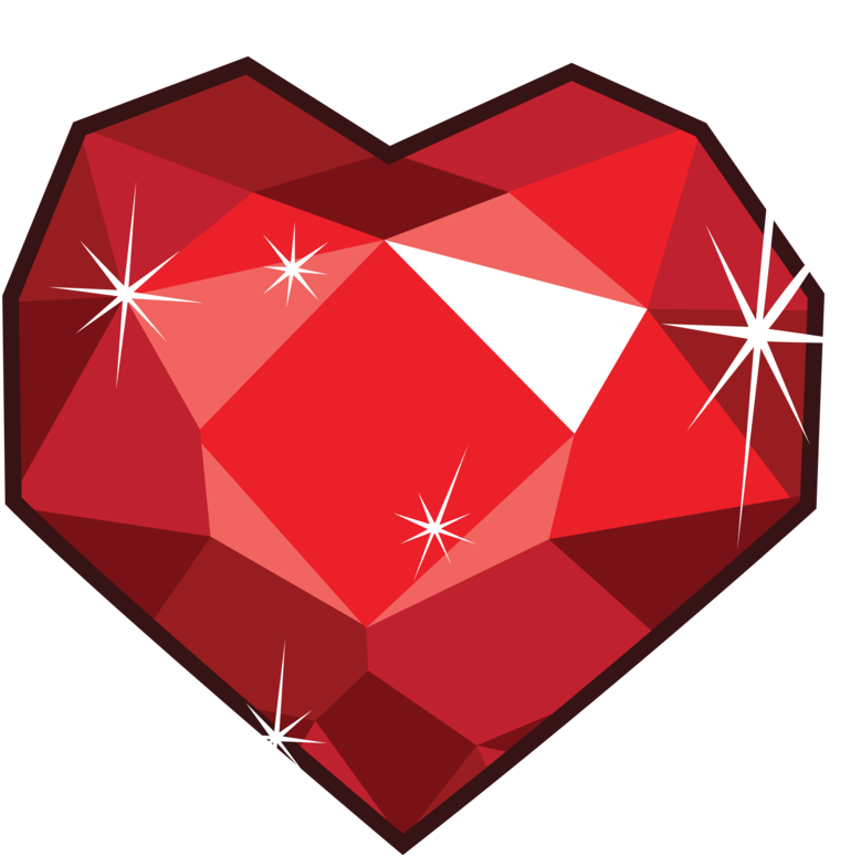 Vector Ruby Gemstone Png Photos (red, black, maroon, salmon, chocolate)