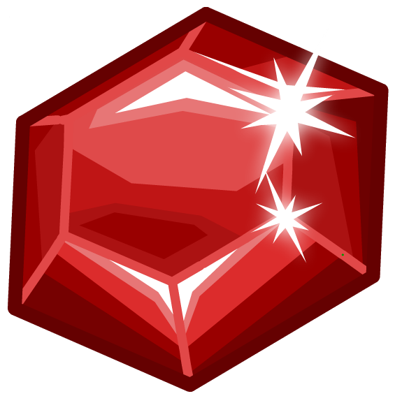 Vector Ruby Gemstone Transparent Png (maroon, chocolate, white)