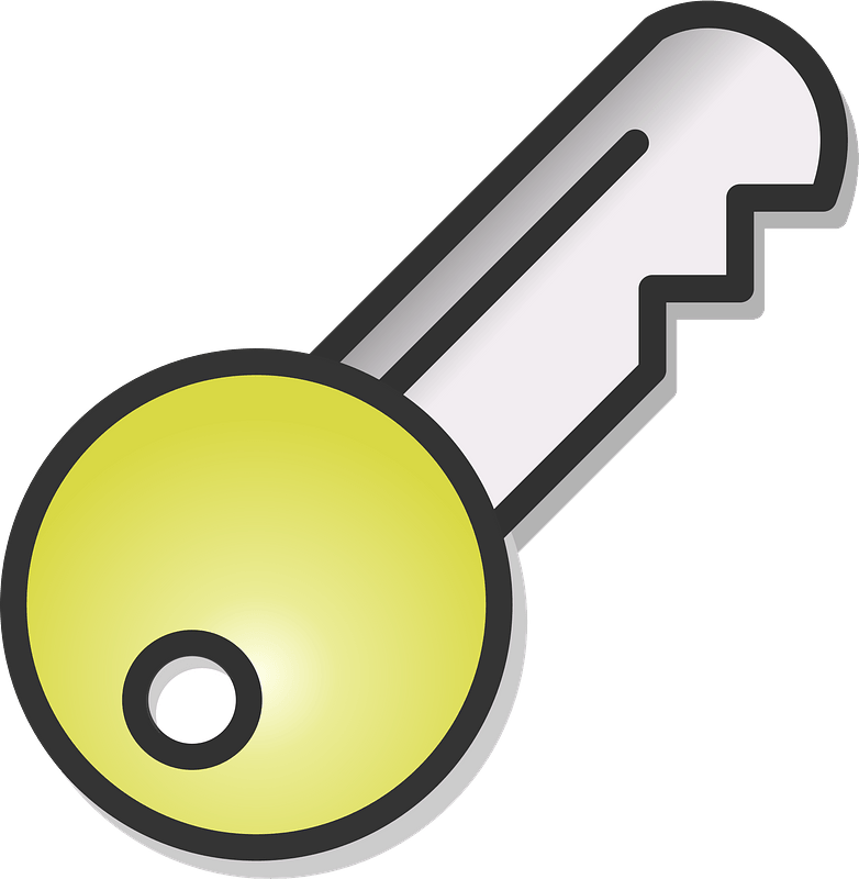 Vector Silver Key Png Clipart (lavender, white, black, gray, gold)