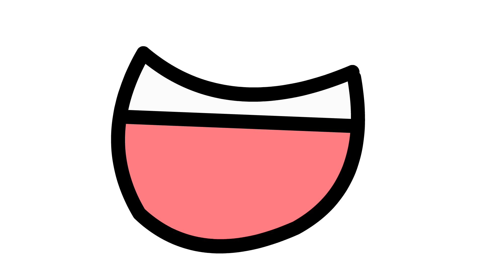 Vector Smile Png Hd (black, salmon, white)