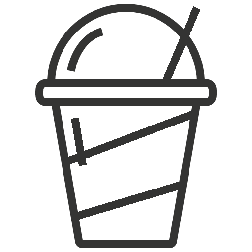 Vector Smoothie Png Clipart (black)