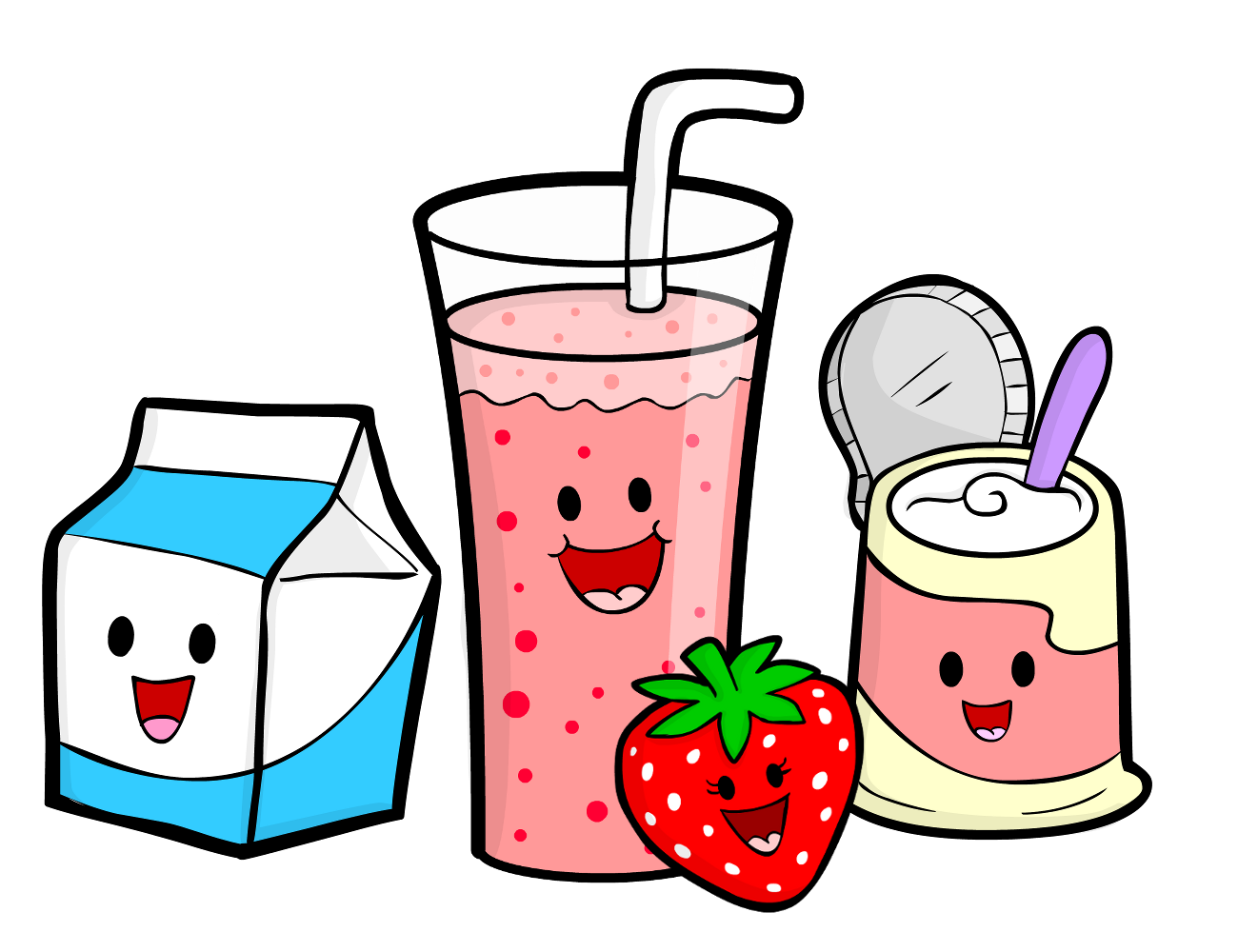 Vector Smoothie Transparent Png (red, black, salmon, white, greenish blue)