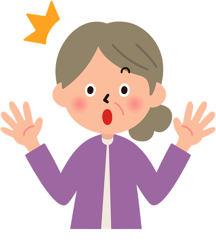 Vector Surprised Woman Png Transparent Image (gray, pink, orange)