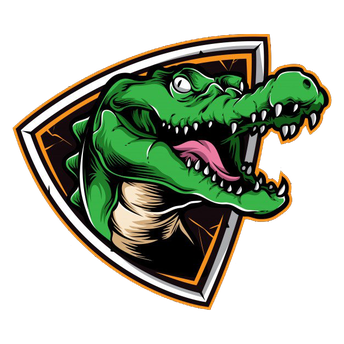 Vector The Crocodile Png Free Download (teal, black, white)