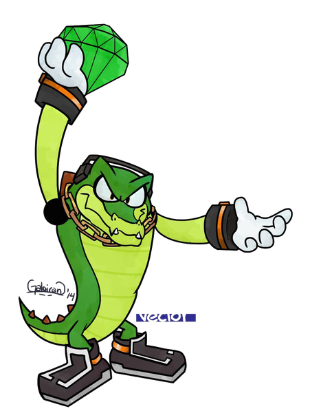 Vector The Crocodile Sonic Png Transparent Image (yellow, black, gold)