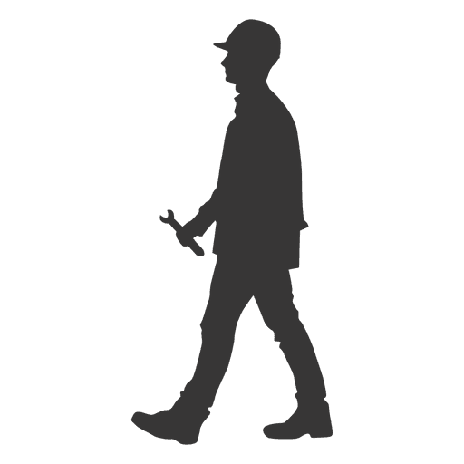 Vector Worker Png Pic (black, gray)