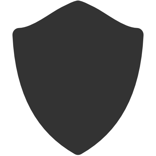 Security Shield Png Clipart (black, white)