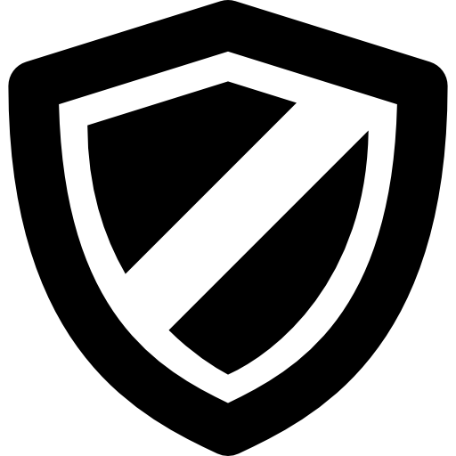 Security Shield Png Image (black, silver, white)